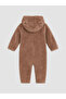 Esvab • Modern & Distinctive Hooded Baby Boy Plush Jumpsuit - 3