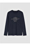 Lcwaikiki classic crew neck printed men's sweatshirt - 7