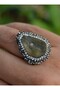 Crysopras Stone Design Handmade Ring - Green - - 2
