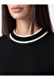 Stripe Detailed Soft Touch Women's Sweatshirt Tunic - 3