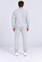 Men's Gray Oversize Sweatshirt Jogger Tracksuit Set - 7