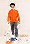 Unisex Kids 2-Piece Long Sleeve Polo Collar School T-Shirt - 3