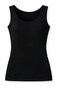 Super Thin Wide Strap Women's Undershirt Black 3-Pack - 3