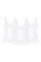 Modal Lace V-Neck Women's Undershirt White 3-Pack - 2