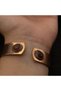 Agate Stone Combination Pure Copper Bracelet, Adjustable - 4