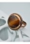 Eagle Eye Natural Stone Handmade Ring - Brown -