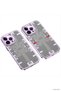 Spt-Gld Newface iPhone 14 Pro Max Case Meik Bumper Cover - (03348) Deep Purple