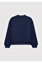 Mj Logo Embroidered Bomber Navy Blue Boy's Jacket 6S10190-84371 - 3
