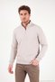 Cotton Half Zipper Stand Collar Sweater Men's Sweater 5905882 - 5