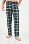 Plaid Pocketed Elastic-Waist 100% Cotton Regular Fit Pajama Set Men’s Pajama Set 657200 - 5