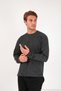 Cotton Blend Relaxed Fit Crew Neck Sweatshirt Men's Sweat 5905837 - 4