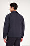 Cotton Blend Classic Collar Zippered Coat Men's Coat 497Pablo - 7