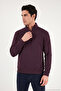 Cotton Half Zipper Stand Collar Sweater Men's Sweater 5901256 - 4