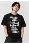 Bts Eyes Graphic Black T-Shirt, Rm Jin Suga J-Hope Jimin V Jungkook, Kpop Band Shirt, Korean Pop Music T-Shirt, Bts Fan Gift