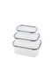 3-Piece Leak-Proof Storage Container Set (500/1000/1700 ml) - 2