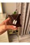Stone-Encutured H Letter Pendant - Silver