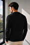 Men's Knitted Crew Neck Sweater - 5