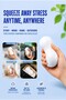 Soap Shaped Squeeze Stress Relief Toy, Slow Rising Squishy Fidget Toy, Soft Squishies Sensory Toy for Anxiety Relief, Decompression Toy for Kids Adults (White) - 2