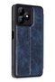 Realme Note 50 4g Compatible Case Flip Cover - Navy Blue - 2