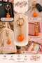 Apple Figured Bag Charm and Keychain Orange - 2