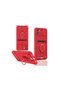 Samsung Galaxy A03 Compatible Case Zuma Silicone with Business Card Holder and Ring - Red Bezoss - 2