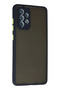 Samsung Galaxy A72 Compatible Case Montreal Silicone Cover - Navy Blue - 2