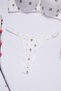 Minimal Floral Pattern Support Underwire Bra Set Adjustable Strap Women's Lingerie Set - 5