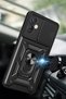 Infinix Hot 30 5g Compatible Case Pars Silicone with Lens Ring - Black - 2