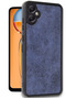Samsung Galaxy A06 Compatible Case Aras Leather Cover - Navy Blue - 2