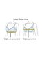 Heart Patterned Support Underwire Bra Set Adjustable Strap Women's Lingerie Set - 9