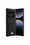 Xiaomi Redmi Note 14 Pro 4g Compatible Kelvin Silicone with Business Card Holder - Black - 3