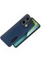 Redmi 15C 4g Compatible Leather Case with Sara Business Card Holder - Navy Blue Bezoss - 2