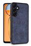 Samsung Galaxy A05S Compatible Case Aras Leather Cover - Navy Blue - 2