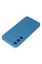 Samsung Galaxy A55 5g Compatible Case First Silicone - Blue - 3