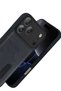 iPhone 17 Pro Compatible Leather Case with Sara Business Card Holder - Black Bezoss - 3