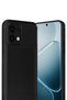 Oppo A6 Pro 4g Compatible Auto Focus Carbon Cover - Black - 3
