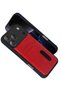 iPhone 17 Pro Max Compatible Leather Case with Sara Business Card Holder - Red Bezoss - 2