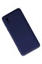 Samsung Galaxy A01 Core Compatible Case Nano Velvet Silicone - Navy Blue - 3