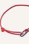 Men's Red String Steel Bracelet I0523Axns - 2