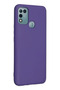 Infinix Hot 10 Play Compatible Case Nano Velvet Silicone - Purple - 2
