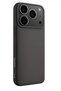 Apple iPhone 17 Pro Max Compatible Nano Velvet Silicone - Gray - 3
