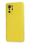 Xiaomi Poco X3 Gt Compatible Case Nano Velvet Silicone - Yellow - 3
