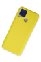 Realme C15 Compatible Case Nano Velvet Silicone - Yellow - 2