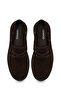 Women's Brown Lace-Up Thick Soled Suede Leather Casual Shoes Af450013Ds - 4