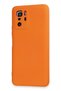 Xiaomi Poco X3 Gt Compatible Case Nano Velvet Silicone - Orange - 3