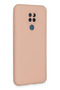 General Mobile Gm 20 Case Nano Inside Velvet Silicone - Powder - 2