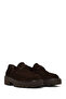 Women's Brown Lace-Up Thick Soled Suede Leather Casual Shoes Af450013Ds - 2
