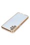 Samsung Galaxy A13 4g Compatible Silicone Case with Lens - Gold - 3