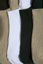 Women's Comfortable Elastic 5-Piece Sneaker Socks H0959Axns - 4