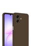 Samsung Galaxy A07 4g Compatible First Silicone Case - Brown Bezoss - 2